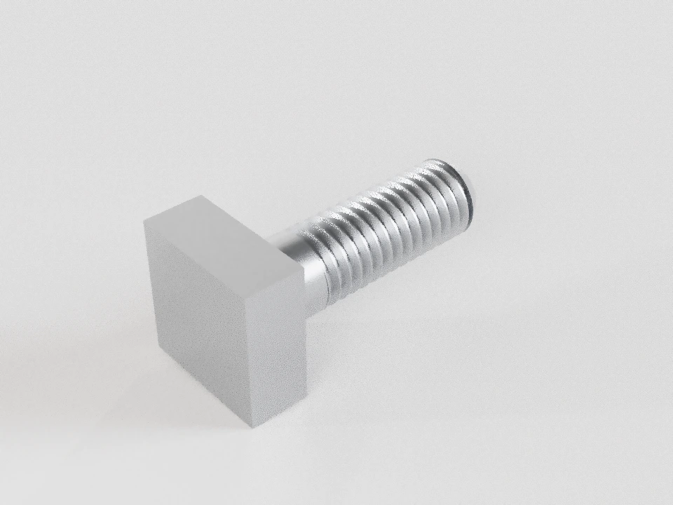 Пример: ГОСТ 13152-67 · М8×20 — предметная 3D-модель