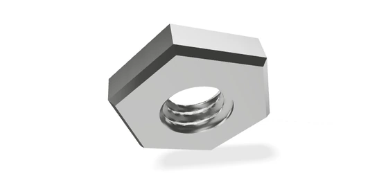 ГОСТ ISO 4035: Гайки шестигранные низкие с фаской (тип 0)