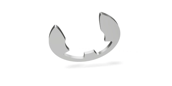 DIN 6799: Быстросъёмное стопорное кольцо E-образной формы